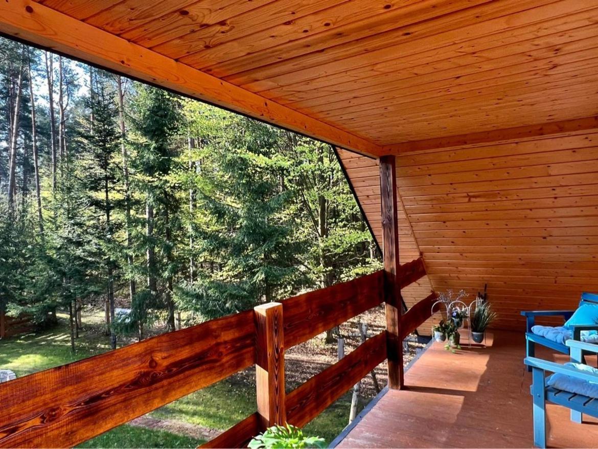 Domek Serce Lasu Hutki Exterior foto